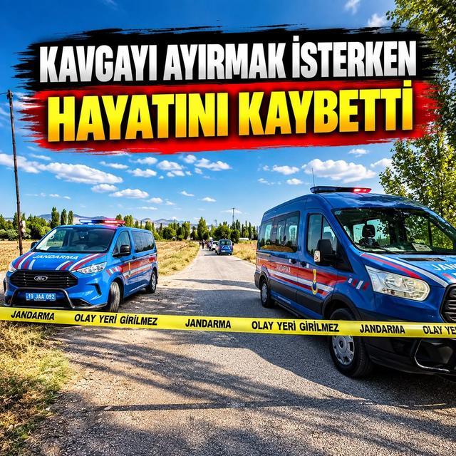 Kavgayı ayırmak isterken hayatını kaybetti