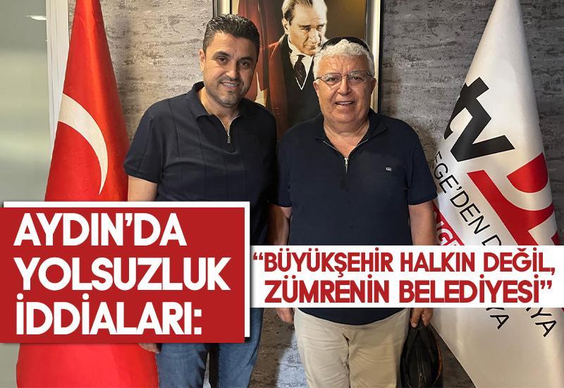 Aydın’da yolsuzluk iddiaları: “Büyükşehir halkın değil, zümrenin belediyesi”