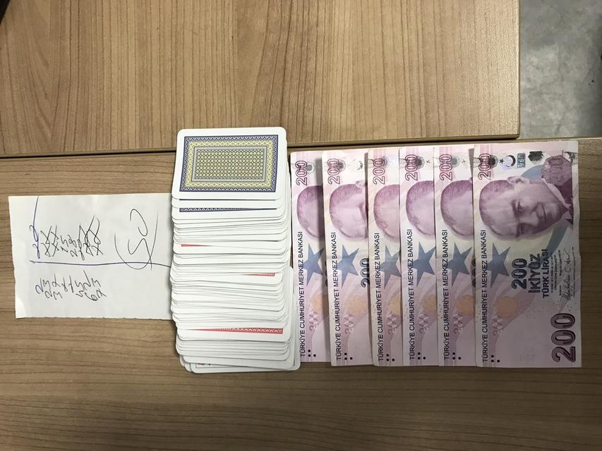 Kumar denetimlerinde 6 kişiye 69 bin 624 lira ceza