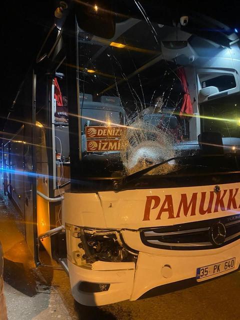 Yolcu otobüsünün çarptığı yaya hayatını kaybetti