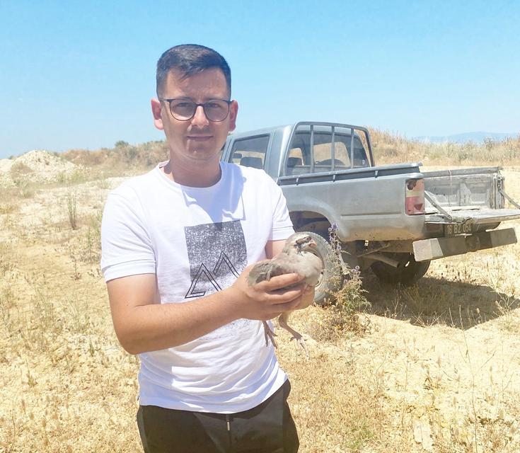 100 keklik doğaya bırakıldı