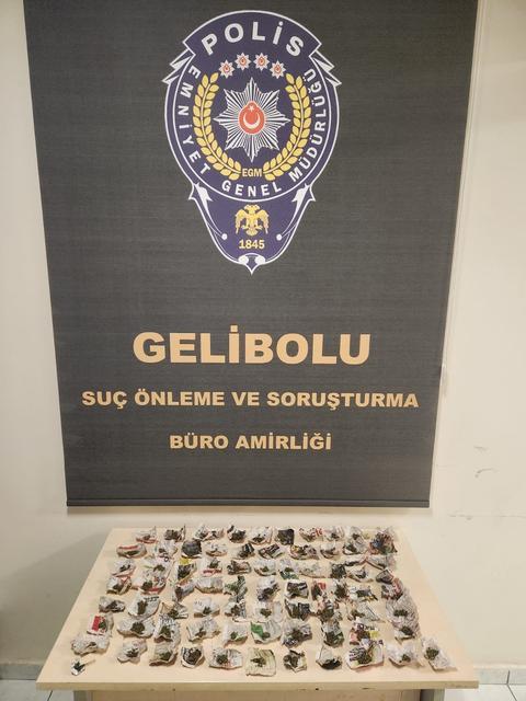 ÇANAKKALE'DE UYUŞTURUCU OPERASYONU: 2 GÖZALTI