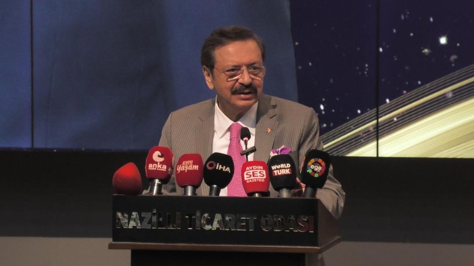 NAZİLLİ TİCARET ODASI 100'ÜNCÜ YILINI TÖRENLE KUTLADI