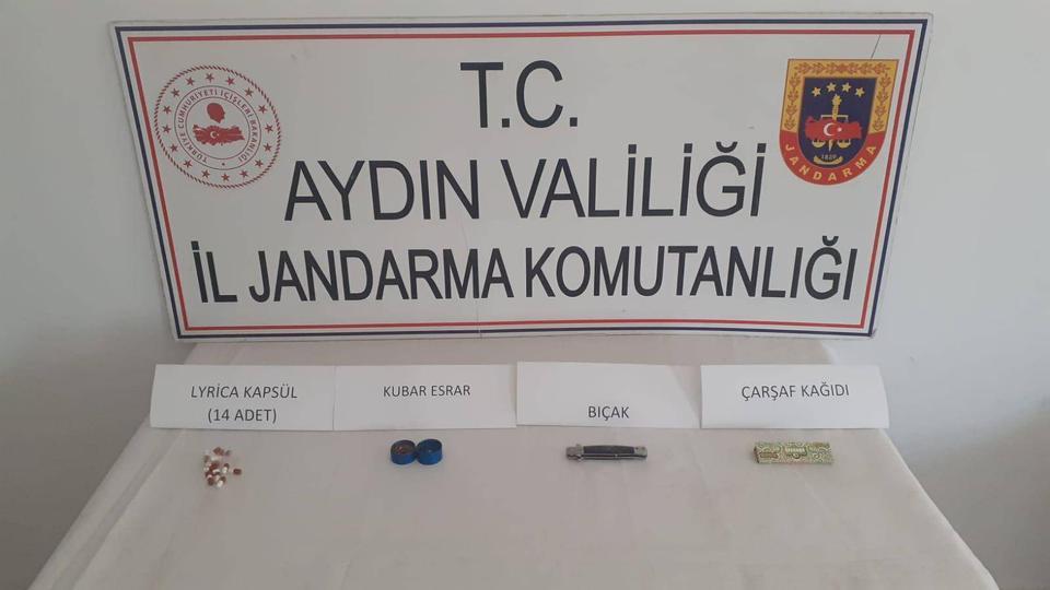 Aydın’da şüphe üzerine durdurulan araçta bakın neler çıktı