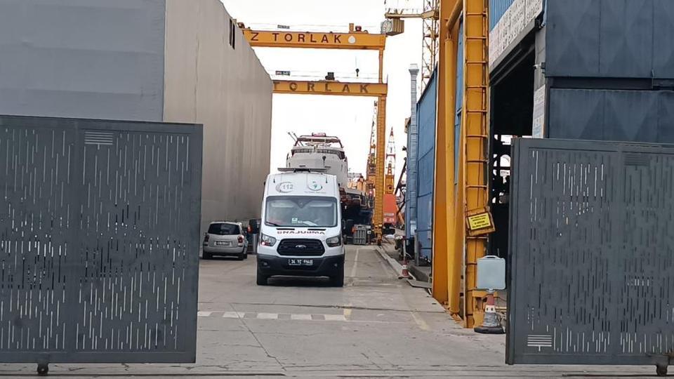 Tersanede patlama: 1 işçi hayatını kaybetti