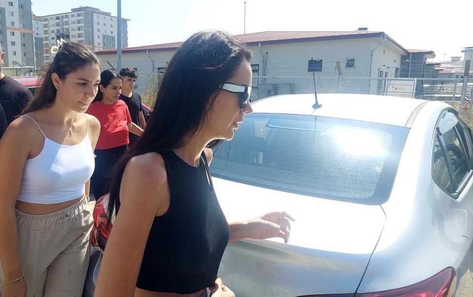 DİLAN POLAT, CEZAEVİNDEKİ EŞİ VE KAYINPEDERİNİ ZİYARET ETTİ