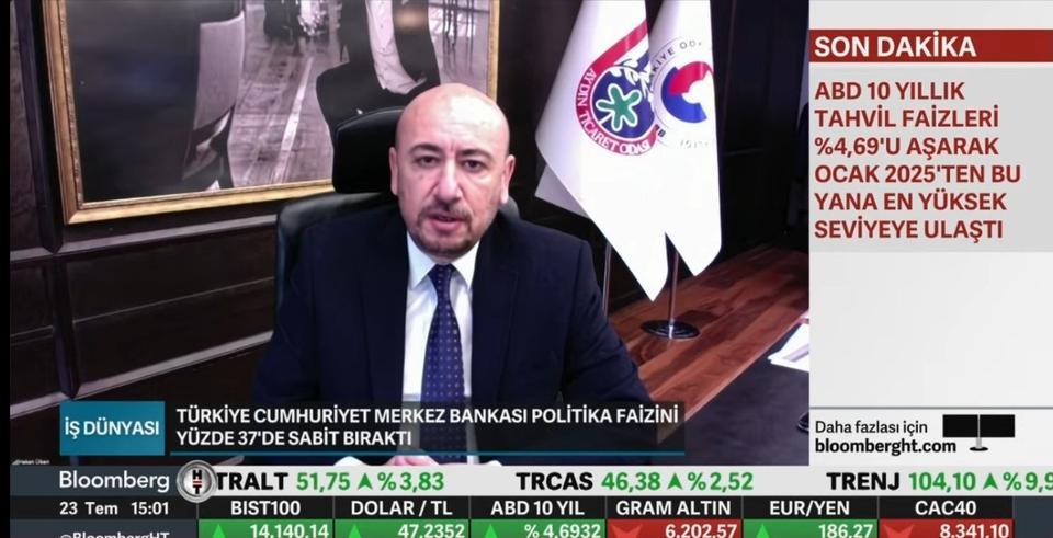Başkan Ülken: "Reel sektörün önceliği, krediye erişimin kolaylaştırılması"