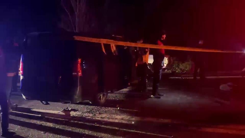 Panelvan ile kamyonet çapıştı: 1 ölü, 3 yaralı