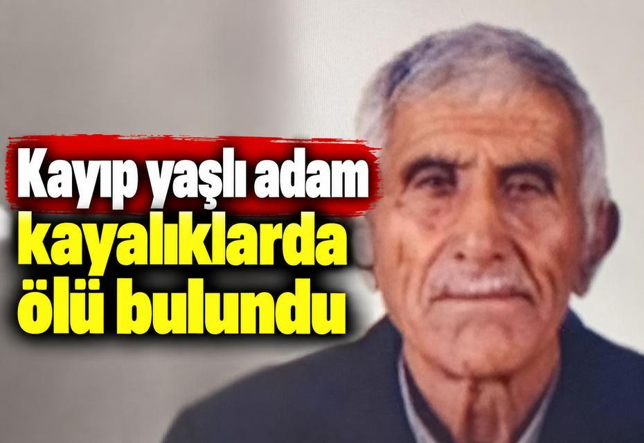 Kayıp yaşlı adam kayalıklarda ölü bulundu