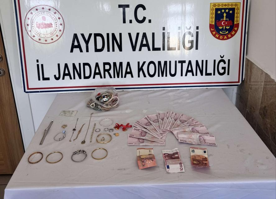 Aydın’da 850 bin liralık ziynet vurgunu