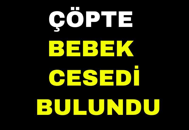 Çöpte bebek cesedi bulundu
