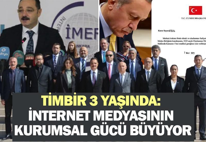TİMBİR 3 Yaşında: İnternet Medyasının Kurumsal Gücü Büyüyor
