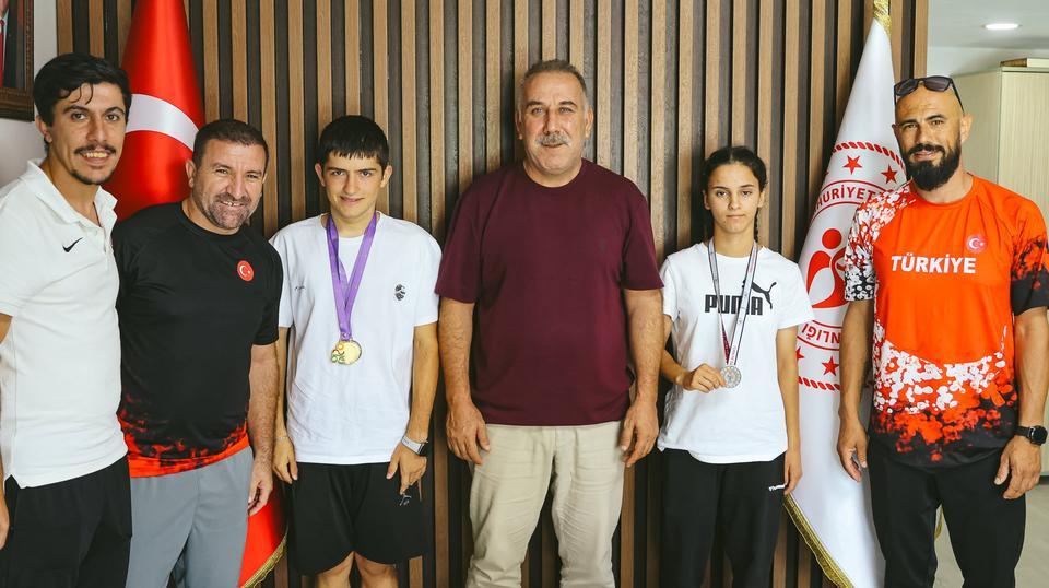 Aydınlı özel sporculardan çifte gurur