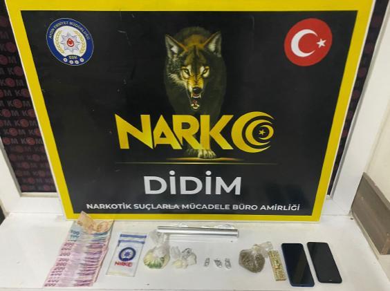Aydın'da uyuşturucu operasyonu: 2 şüpheli yakalandı