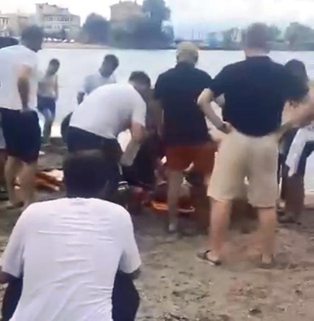 Baba ile kızın deniz keyfi faciayla sonlandı