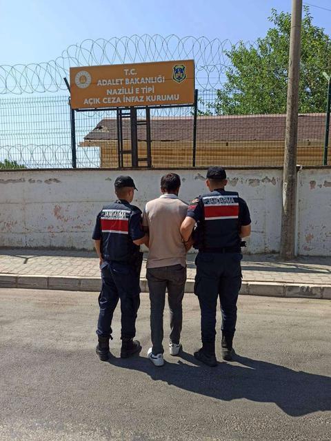 Nazilli'de aranan şahıs yakalandı