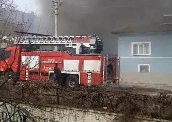 Müstakil evde yangın: 1 yaralı