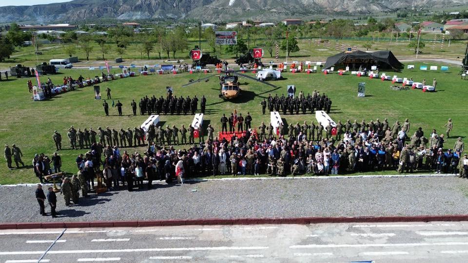 ERZİNCAN'DA 54 ENGELLİ GENCİN ASKERLİK HAYALİ GERÇEK OLDU