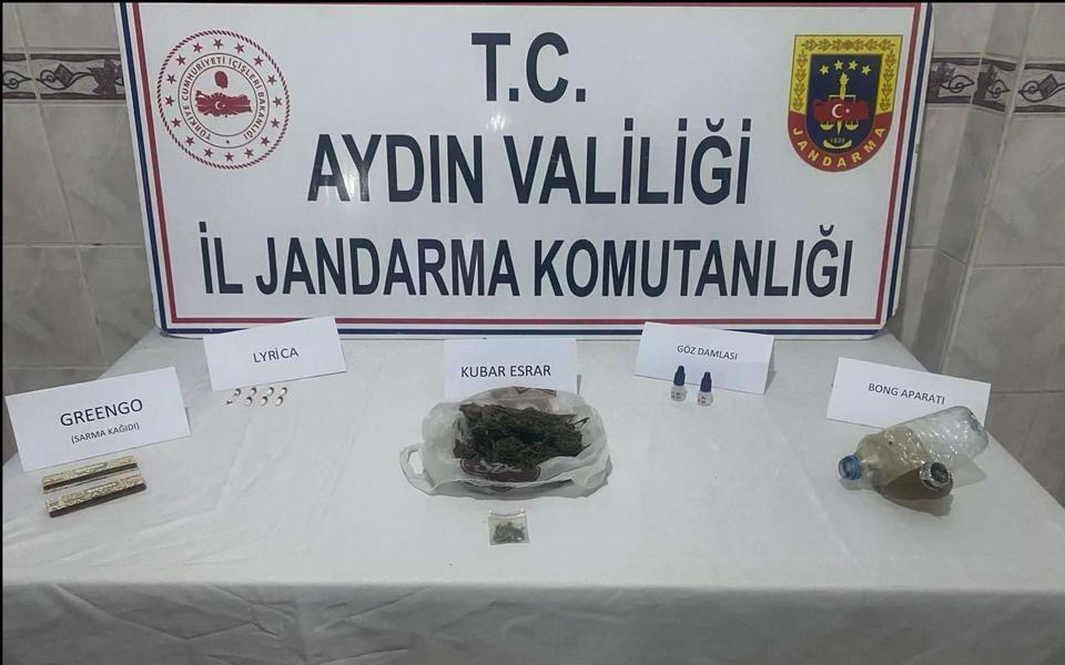 Aydın’da uyuşturucu operasyonu: 5 kişi suçüstü yakalandı