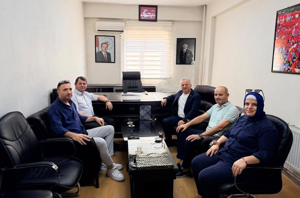 Köşk TARİŞ'ten AK Parti'nin yeni ilçe başkanına ziyaret