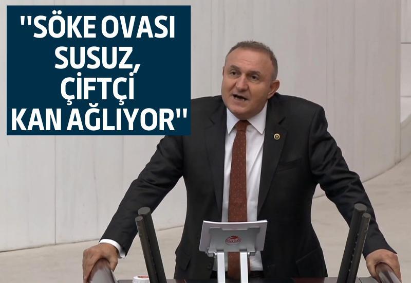 ''Söke Ovası susuz, çiftçi kan ağlıyor''