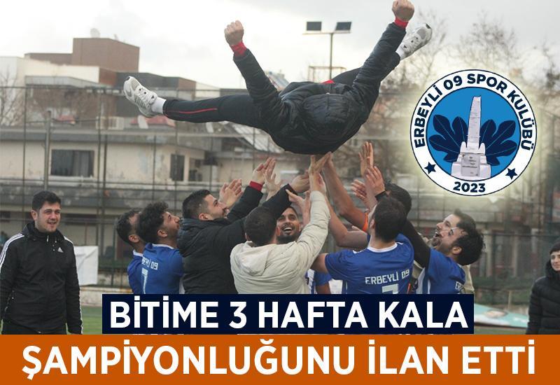 Erbeyli 09, 3 hafta kala şampiyonluğunu ilan etti