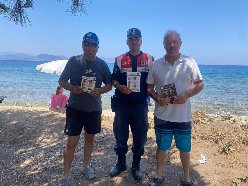 AYDIN JANDARMASINDAN MİLLİ PARK'TA ÇEVRE BİLİNCİ SEFERBERLİĞİ