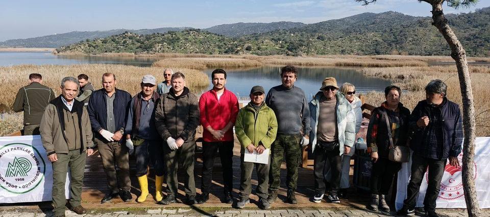 YABAN HAYATINA KUCAK AÇAN AYDIN'IN SULAK ALANLARINA DİKKAT ÇEKTİLER