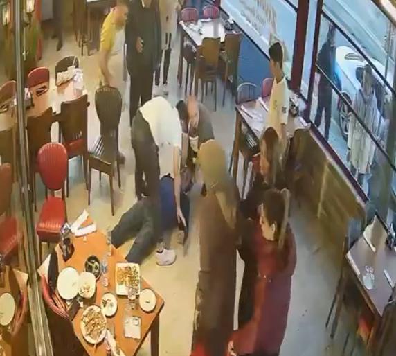 Aydın'da esnaf fenalaşan müşteriyi hayata döndürdü