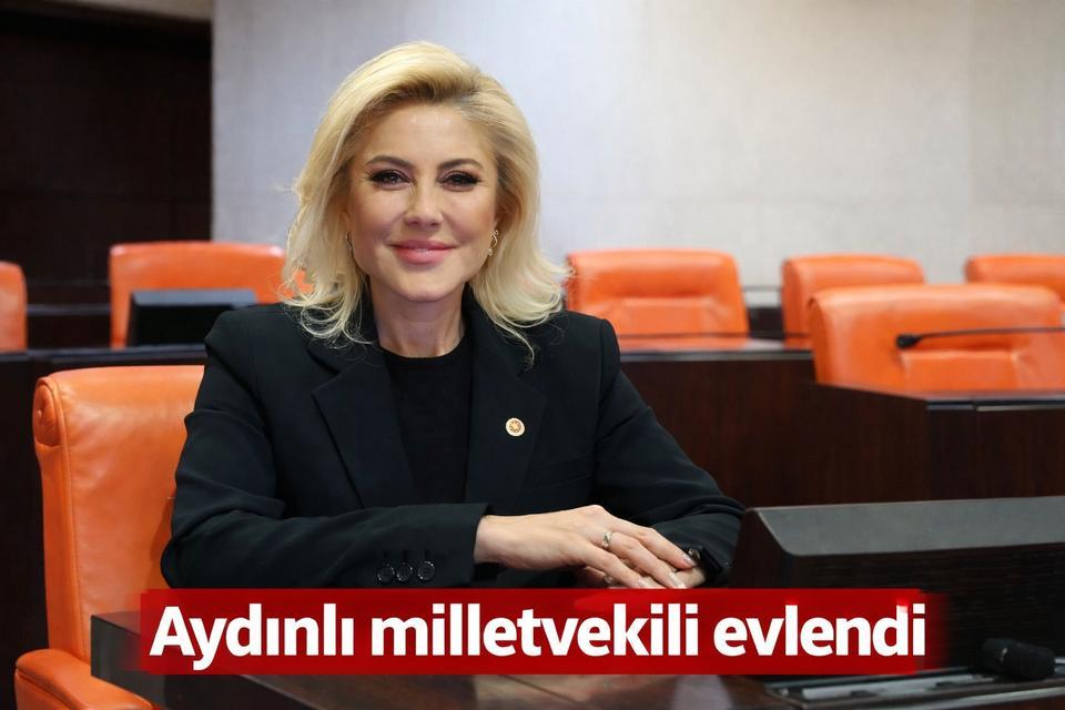 Aydınlı Milletvekili evlendi