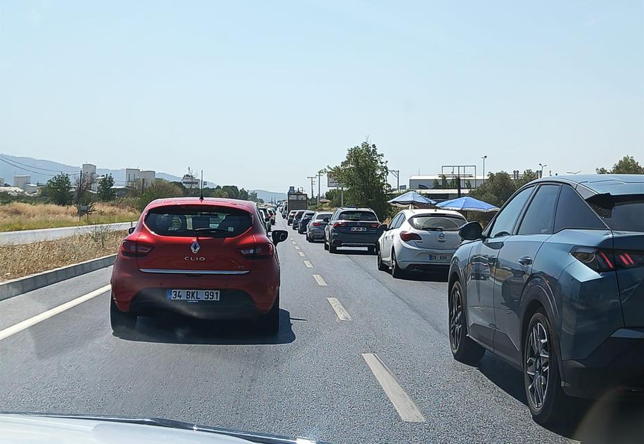Aydın-Muğla Karayolu'nda trafik felç oldu
