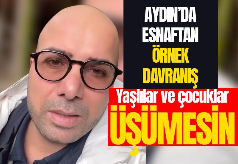 Aydın'da "Çocuklar ve yaşlılar üşümesin" hareketi