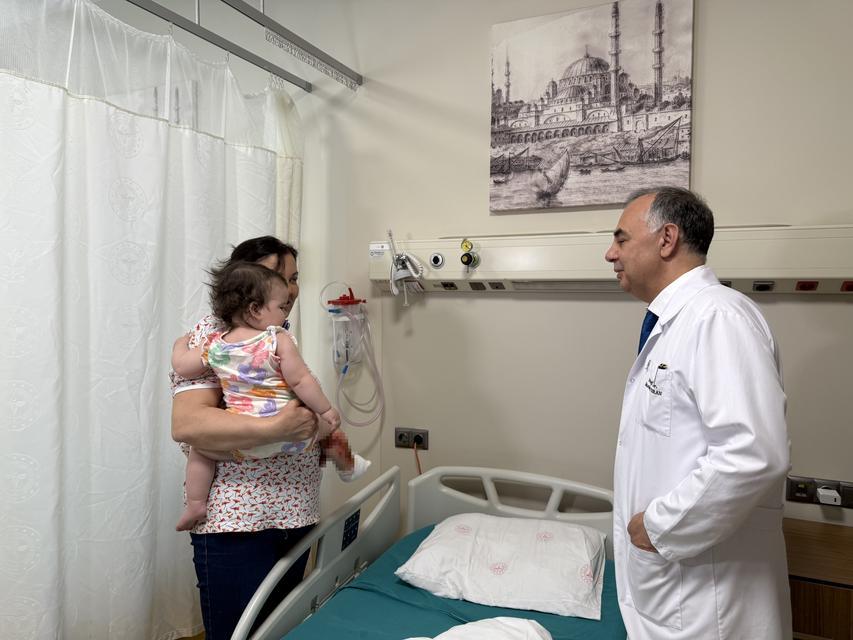 1 yaşındaki bebek dehşeti yaşadı