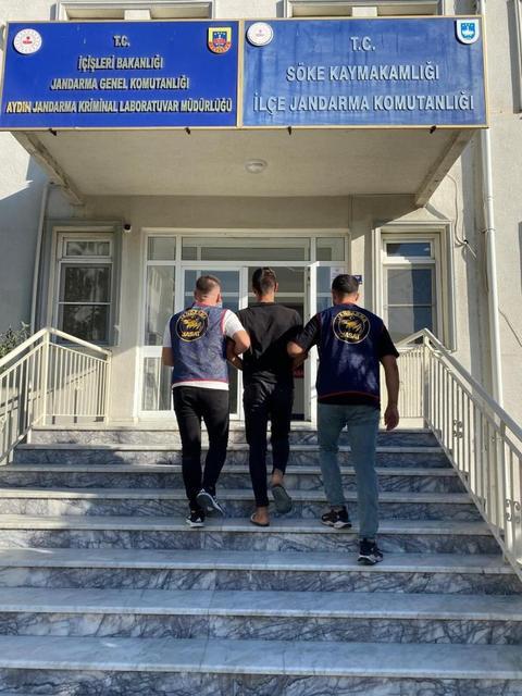 Aydın'da, yakalanmamak için her şeyi deneyen hırsız jandarmaya takıldı