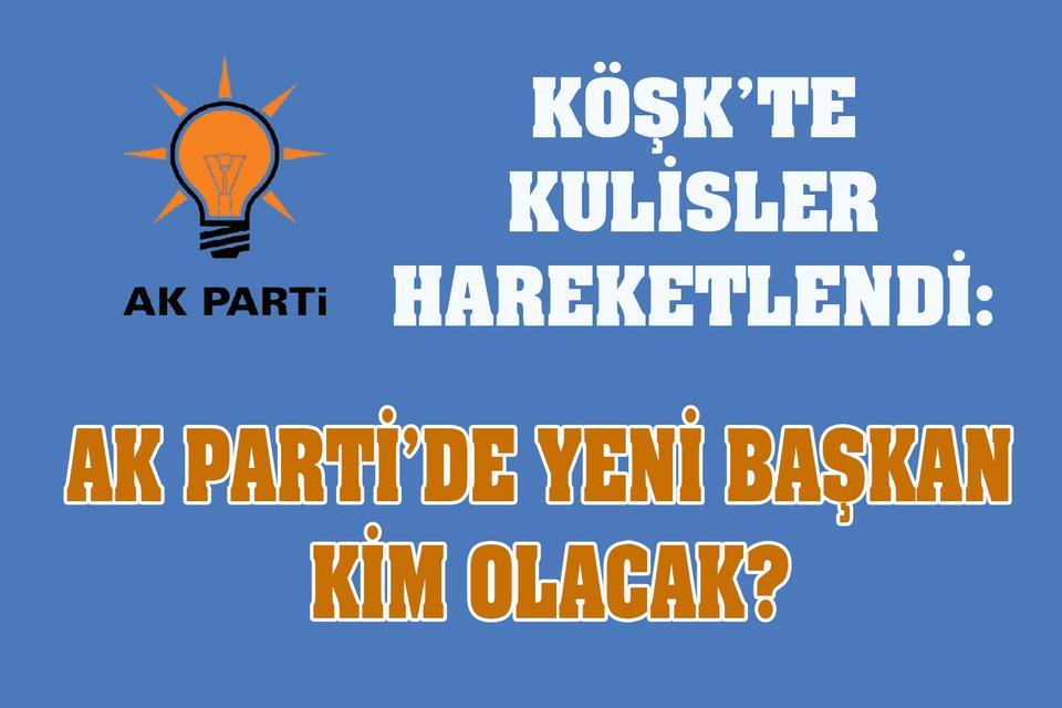 Köşk’te kulisler hareketlendi: AK Parti’de yeni başkan kim olacak?
