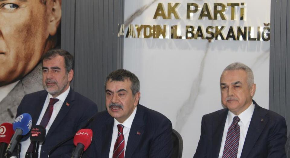 Bakan Tekin Aydın’da konuştu: Derslik ve öğrenci sayısında büyük artış