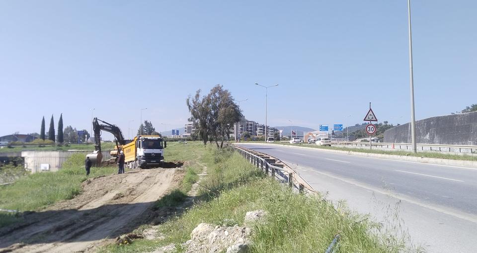 Novada  Kavşağı’nda düzenleme  çalışmaları başladı