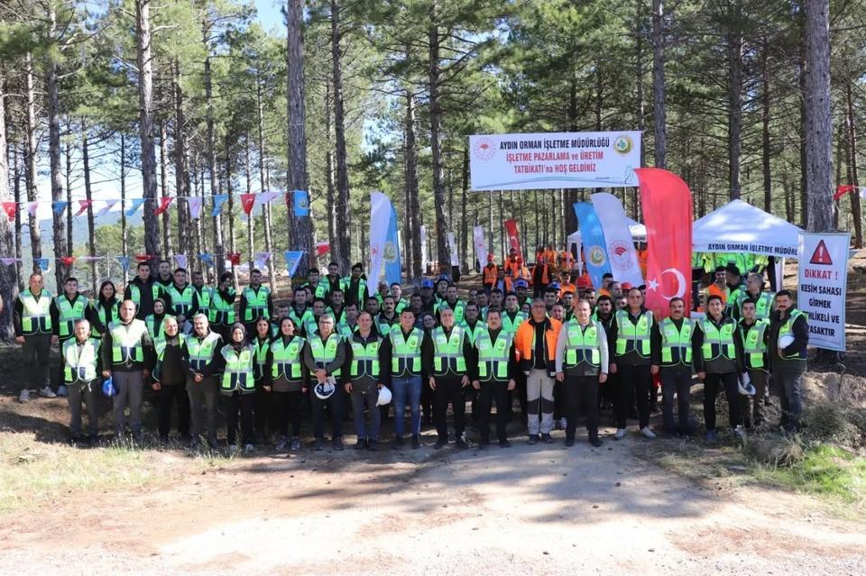 Çine’de ortak üretim tatbikatı yapıldı