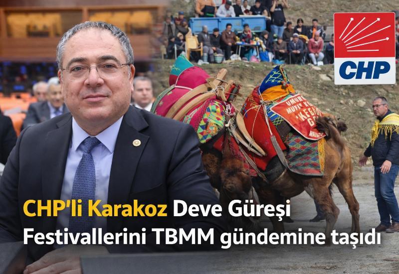 CHP’li Karakoz Deve Güreşi Festivallerini TBMM gündemine taşıdı