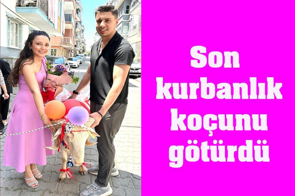 Son kurbanlık koçunu götürdü