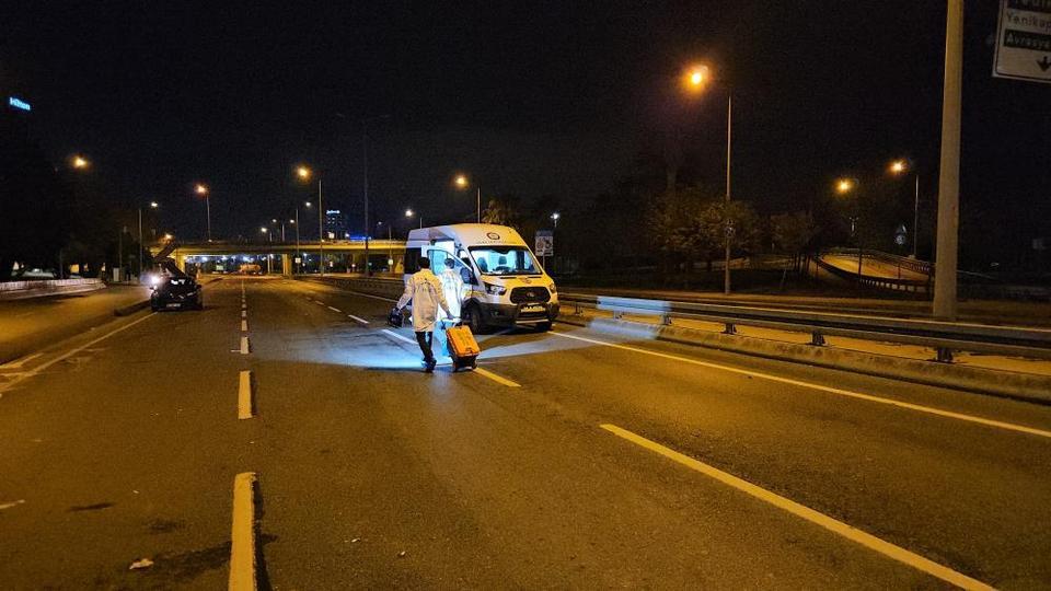'Dur' ihtarına uymayan sürücü kaza yapınca yakalandı