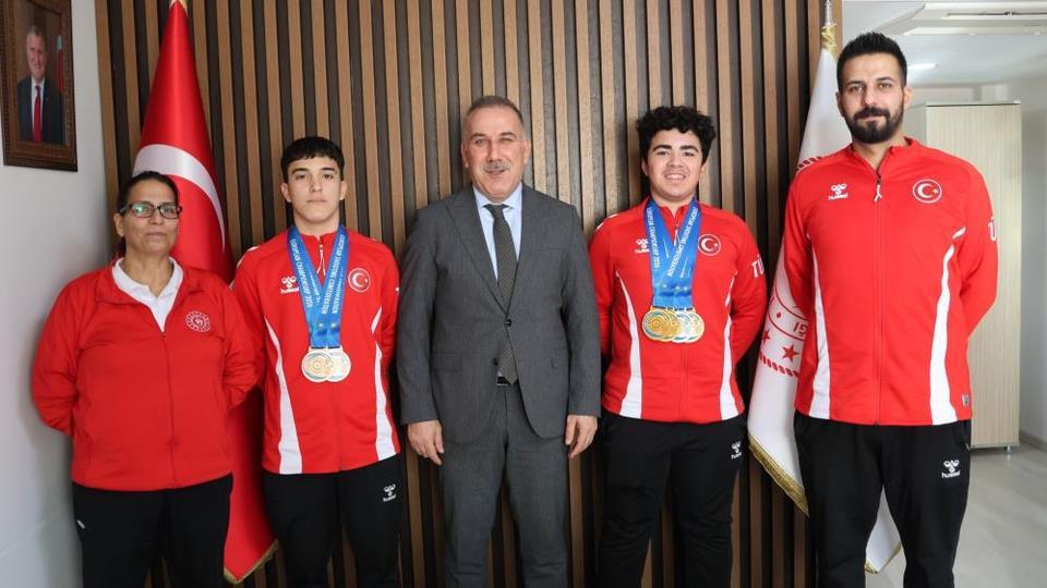 Aydınlı sporculardan Avrupa'da büyük başarı