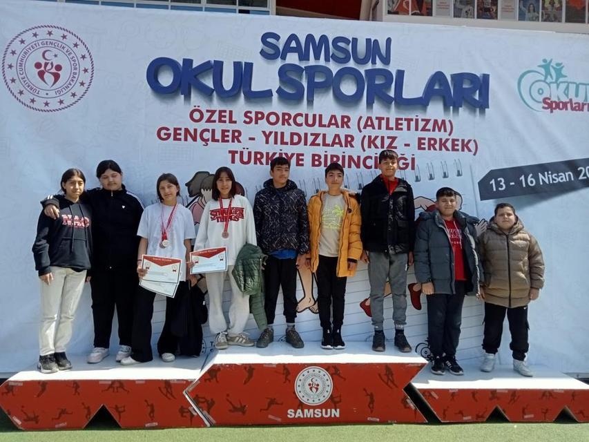 Aydınlı özel sporcu Türkiye şampiyonu oldu