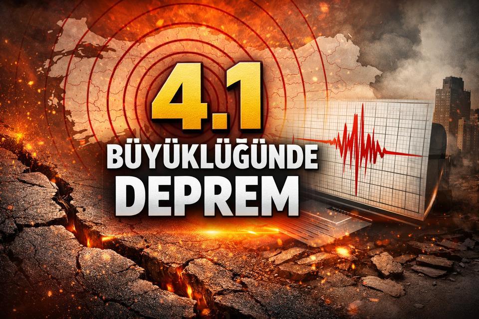 4.1 Büyüklüğünde Deprem