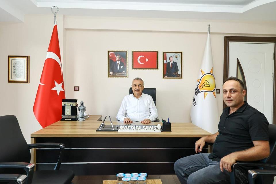 Aydınlı muhtarlardan Savaş'a ziyaret