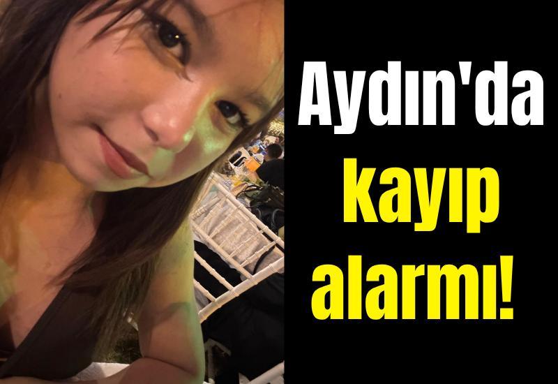 Aydın'da kayıp alarmı! 13 yaşındaki Mercan Azra her yerde aranıyor