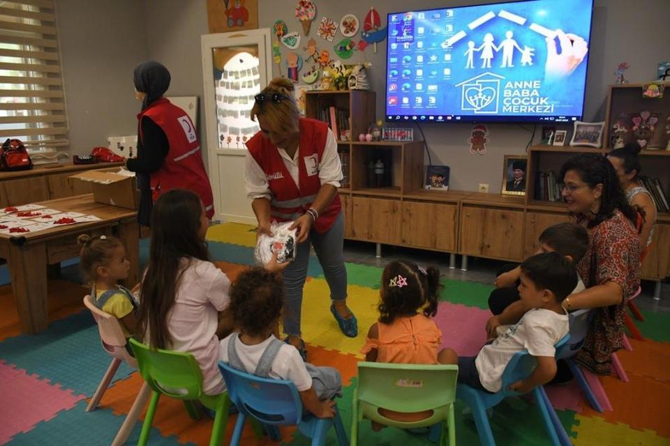 Anne baba Çocuk Merkezi'nde dayanışma tohumları yeşerdi