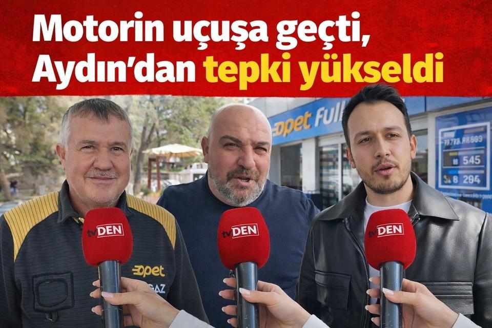 Motorin uçuşa geçti, Aydın’dan tepki yükseldi