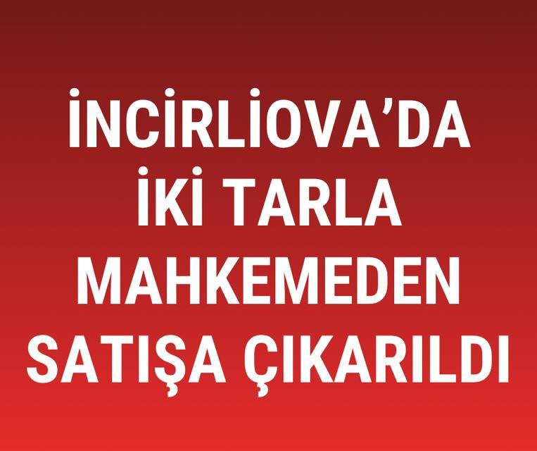 İncirliova'da iki tarla mahkemeden satışa çıkarıldı