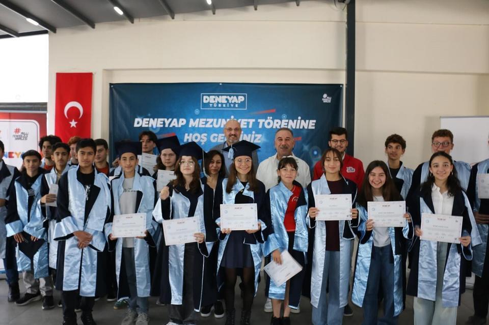 Aydın'da 59 genç mucit, mezun oldu
